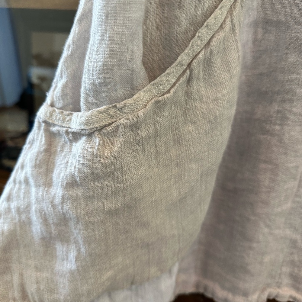 Blue Fish Linen Zen Tunic NWOT - Picture 10 of 12